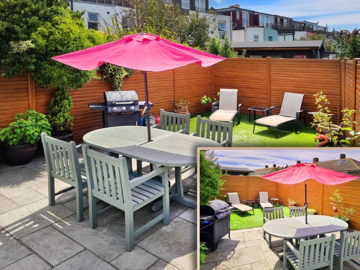 Sunny Queens Park Home - Garden & Private Parking Hove Exteriér fotografie